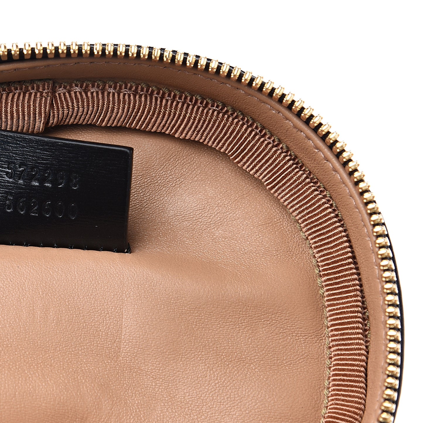 Calfskin Trapuntata Zumi Belt Bag Black
