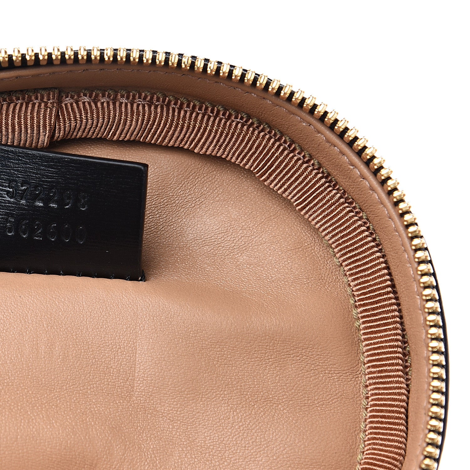 Gucci Calfskin Trapuntata Zumi Belt Bag Black 6 of 9