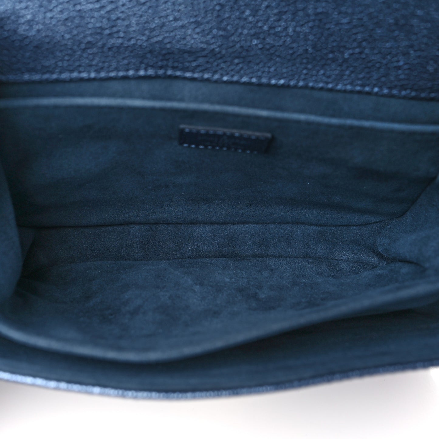 Metallic Empreinte Monogram Giant Pochette Metis Navy Nacre