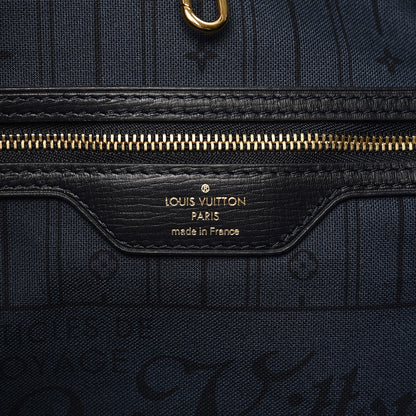 Louis Vuitton Monogram Idylle Neverfull MM Encre 6 of 16
