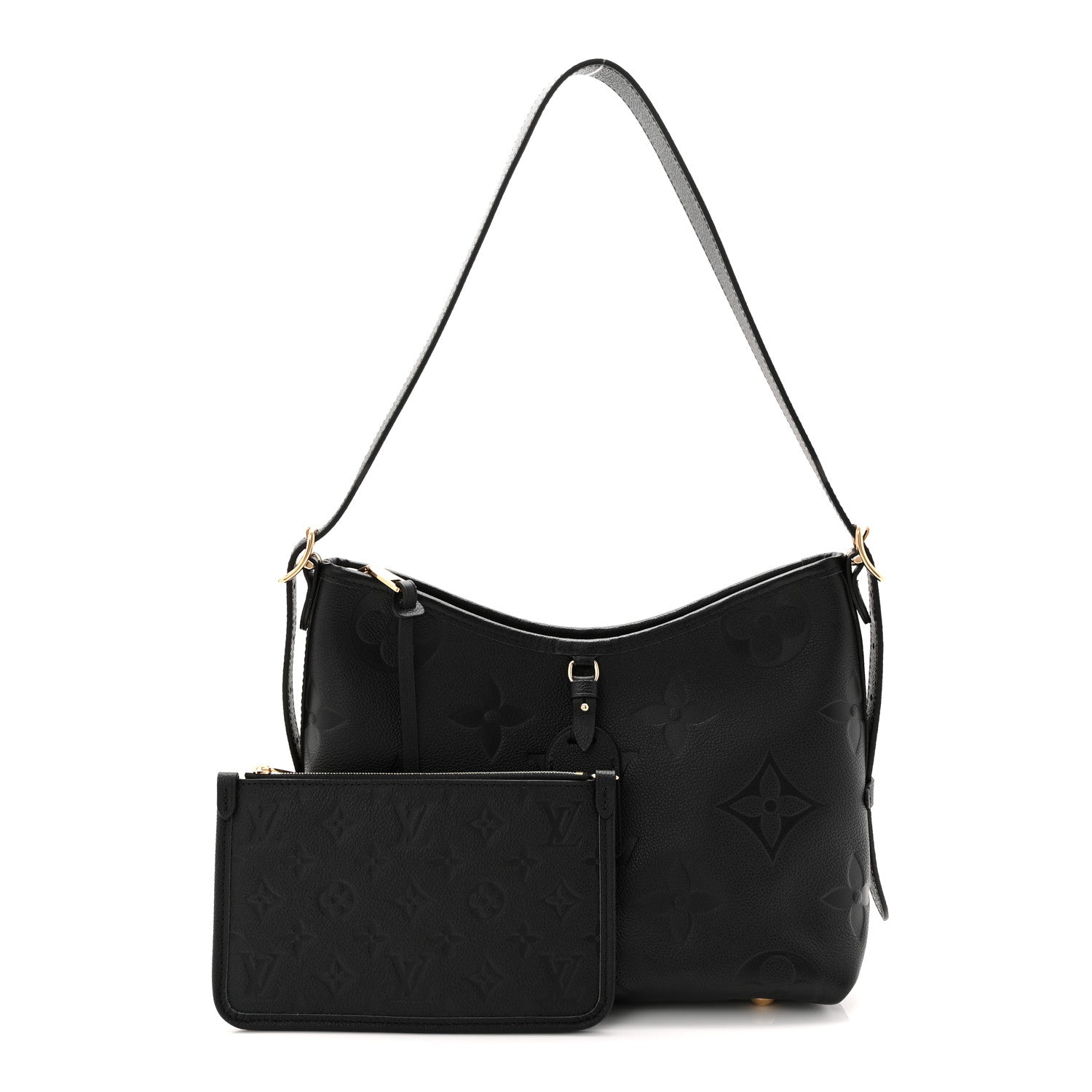 Louis Vuitton Empreinte Carryall PM Black 3 of 10