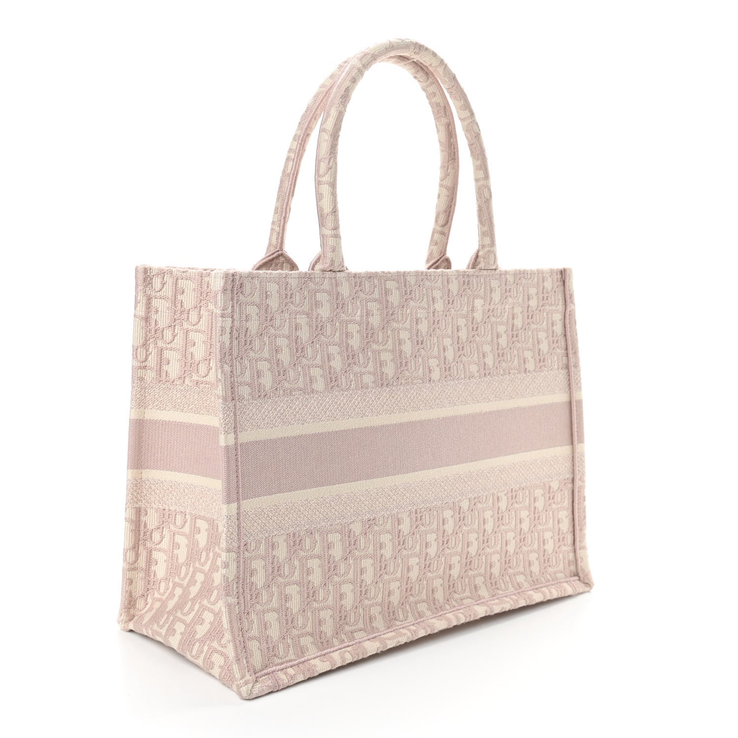 Christian Dior Oblique Medium Book Tote Rose Des Vents 3 of 11