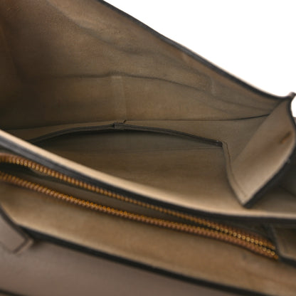 Chloe Calfskin Suede Medium Faye Shoulder Bag Motty Grey 5 of 11