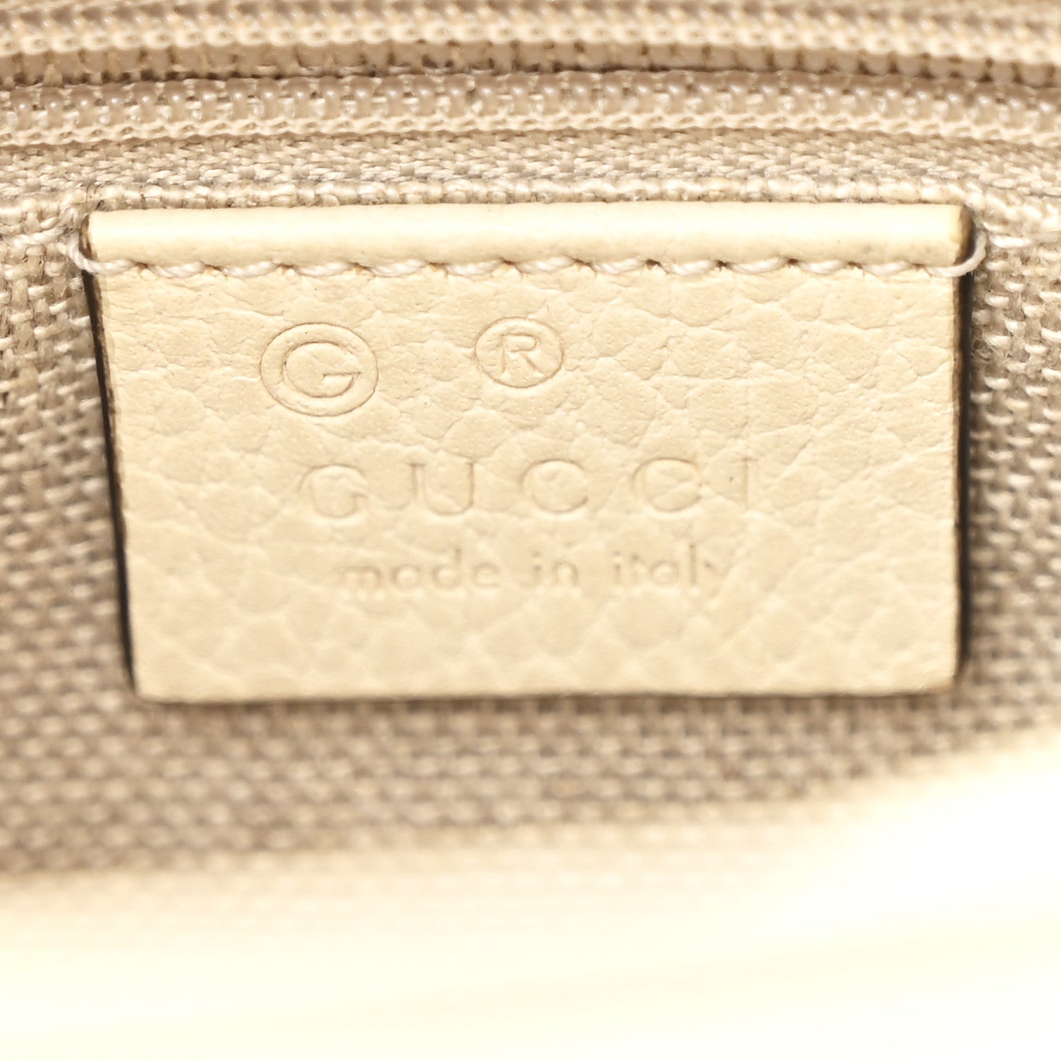 Gucci Dollar Calfskin Interlocking G Crossbody Bag Mystic White 6 of 13