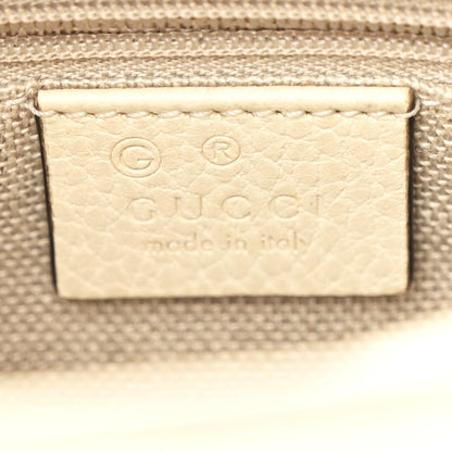 Gucci Dollar Calfskin Interlocking G Crossbody Bag Mystic White 6 of 13