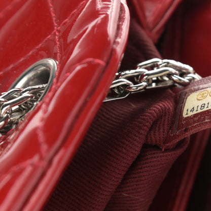 Chanel Patent Quilted Small Just Mademoiselle Bowling Bag Red 7 of 11