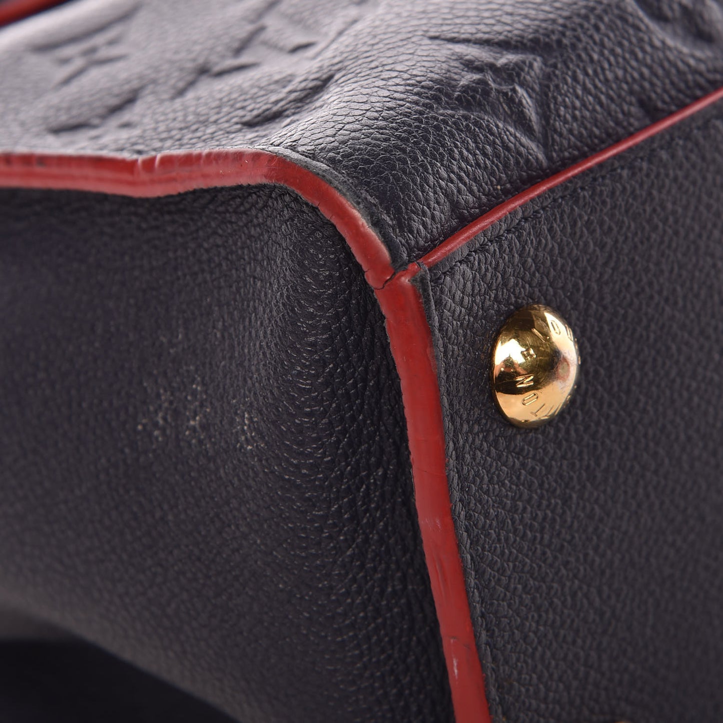 Empreinte Pont Neuf MM Marine Rouge