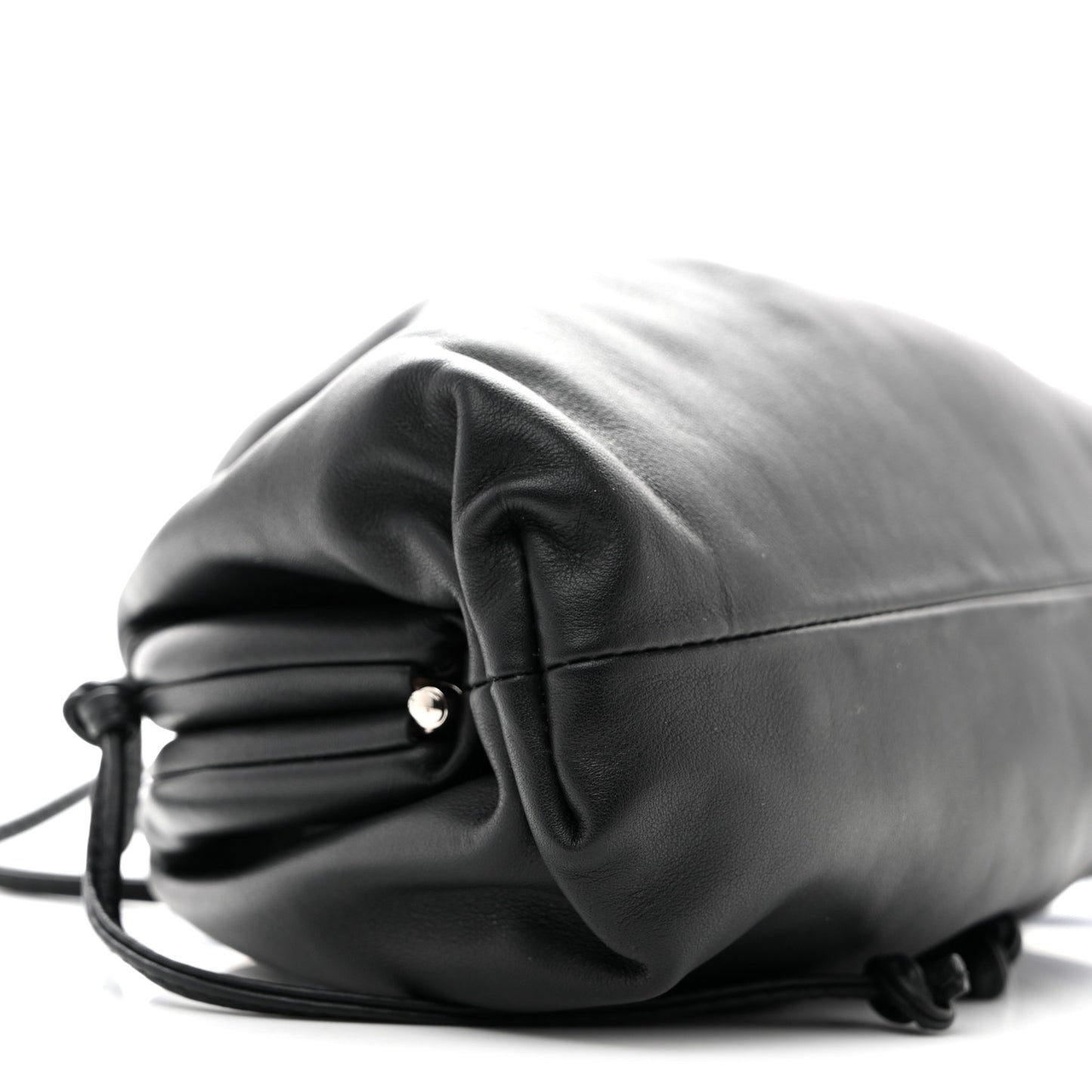 Butter Calfskin The Mini Pouch Black