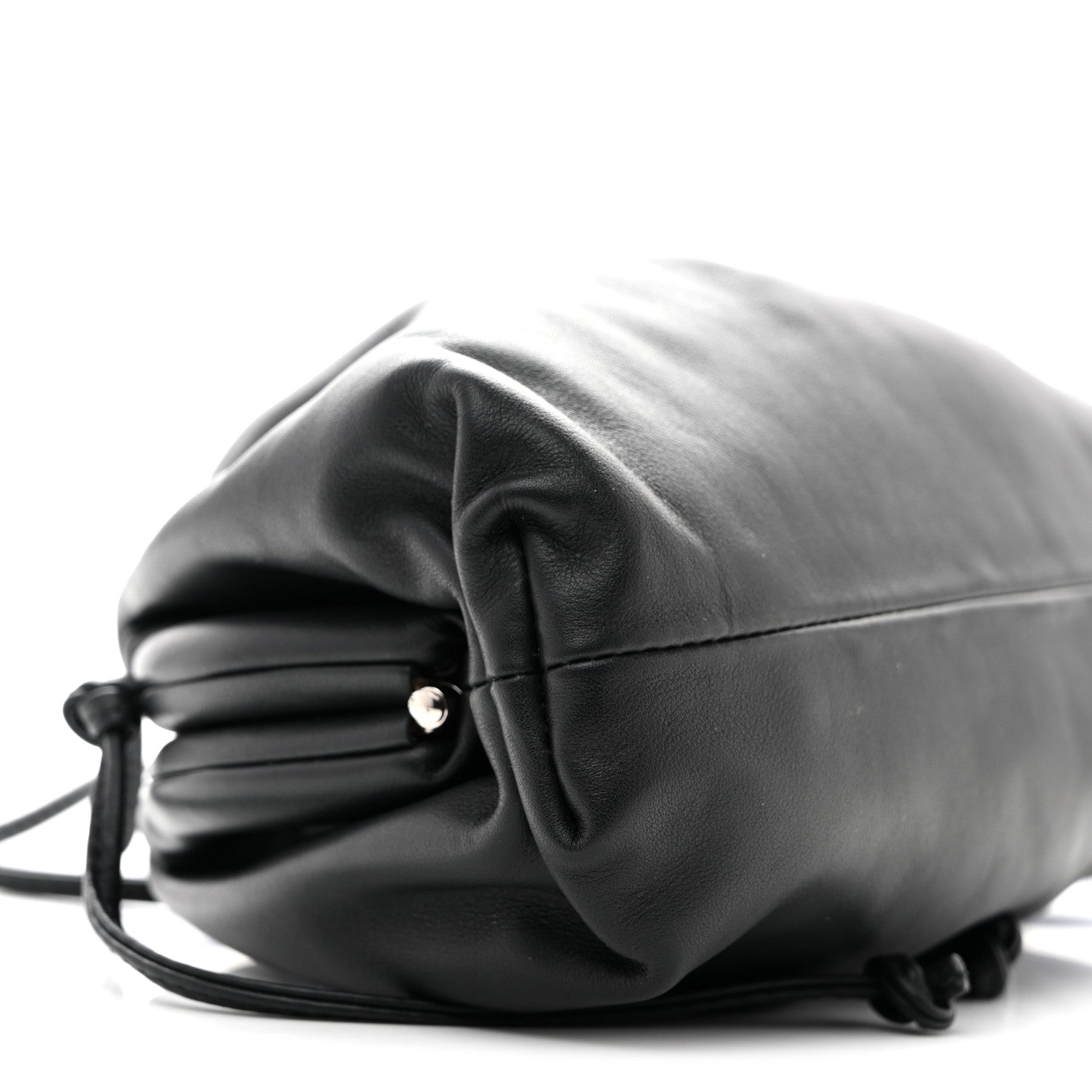 Bottega Veneta Butter Calfskin The Mini Pouch Black 9 of 10