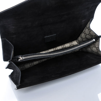 Gucci GG Supreme Monogram Small Dionysus Shoulder Bag Black 5 of 6