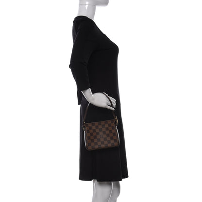 Louis Vuitton Damier Ebene Trousse Make Up Bag Pochette 2 of 8