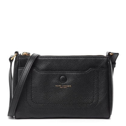 Marc Jacobs Grained Calfskin Empire City Crossbody Black 1 of 10