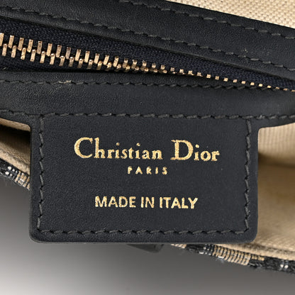 Christian Dior Oblique Saddle Bag Blue 6 of 18