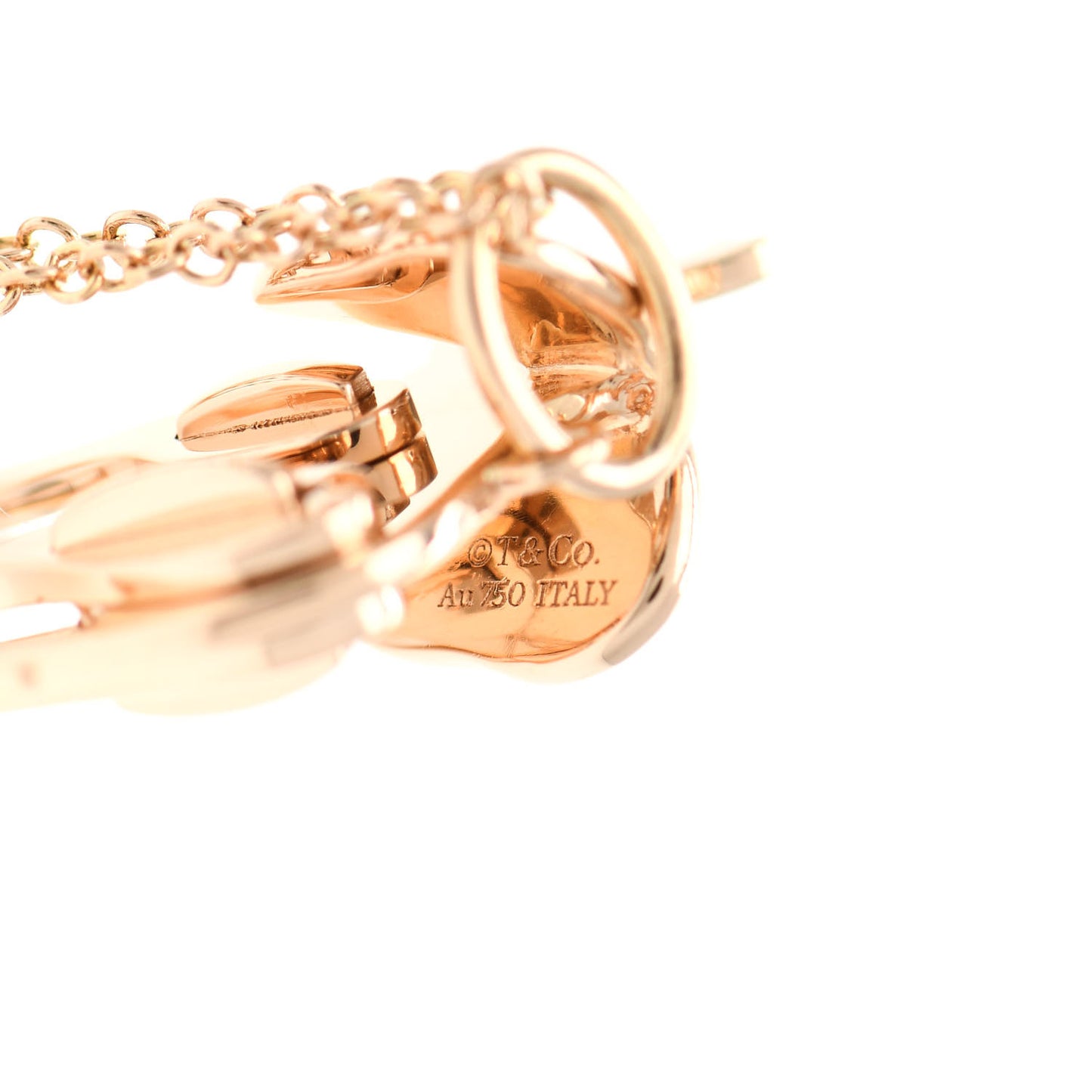 18K Rose Gold Mini Save The Wild Elephant Pendant Necklace