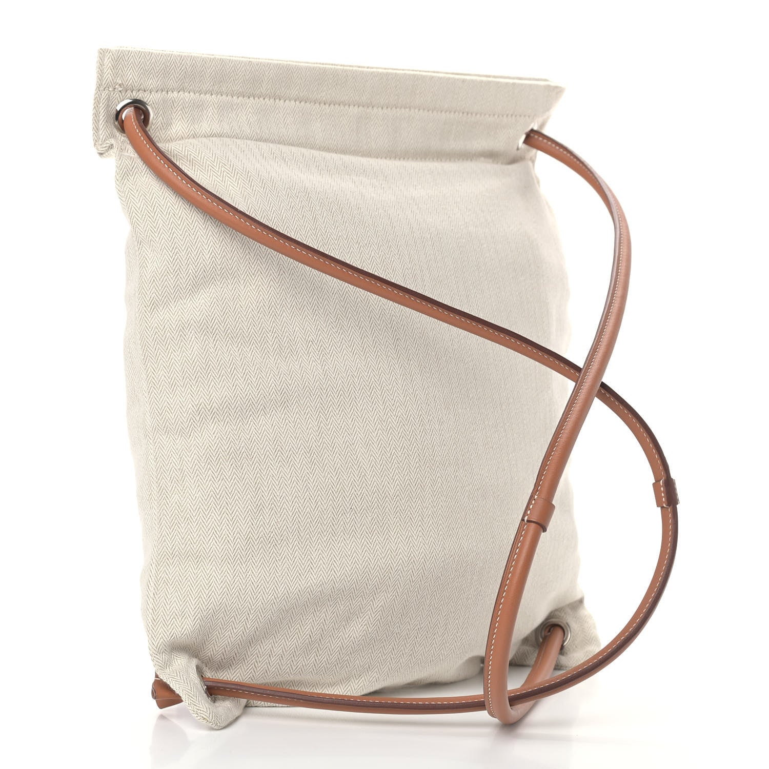 Hermes Toile Swift Maline Bag Gold Craie 2 of 8