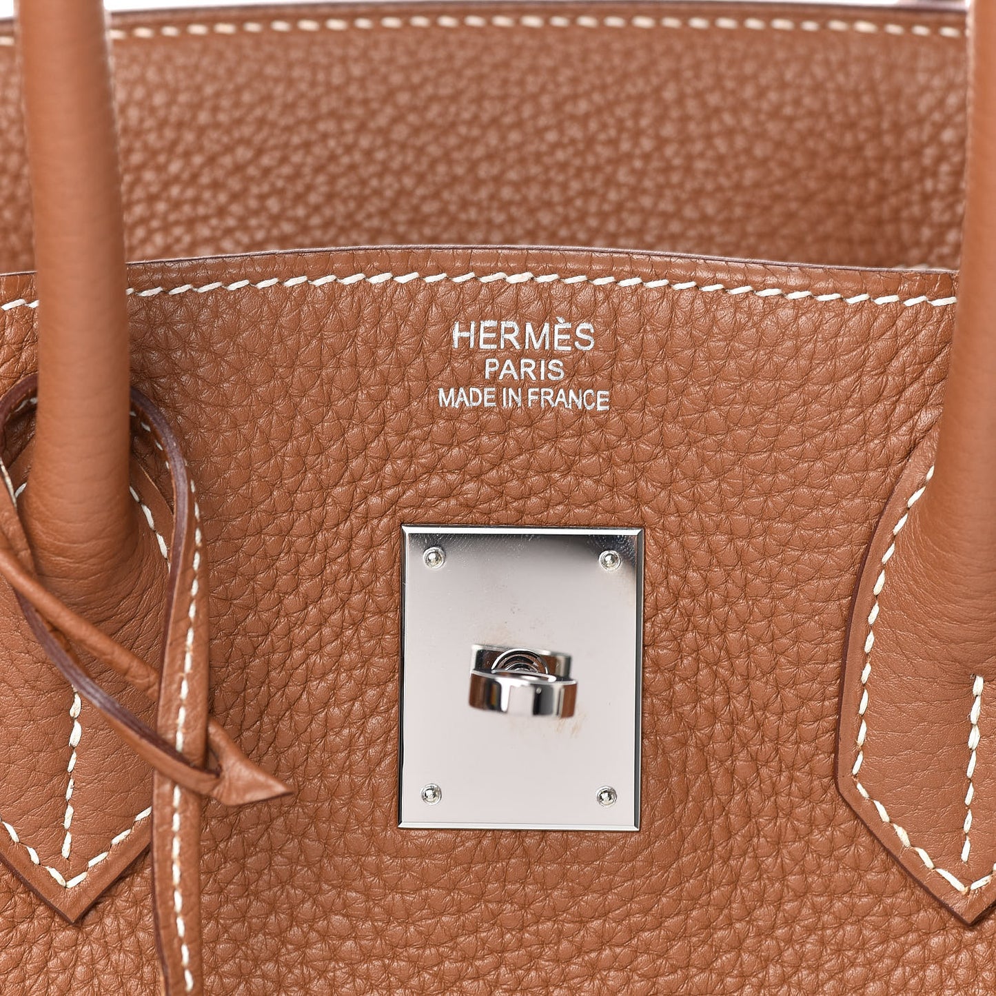 Taurillon Clemence Birkin 35 Gold