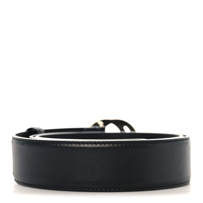 Gucci Calfskin Interlocking G 37mm Belt 90 36 Black 2 of 5