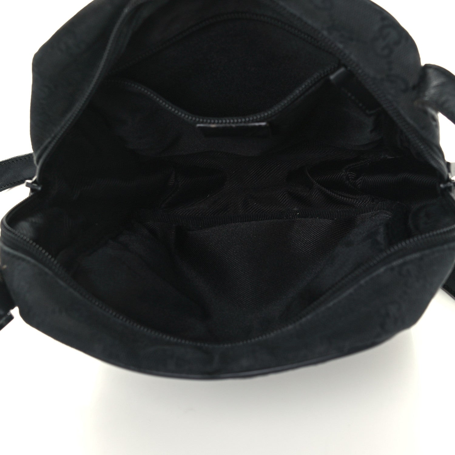 Gucci GG Monogram Flight Small Crossbody Bag Black 4 of 9