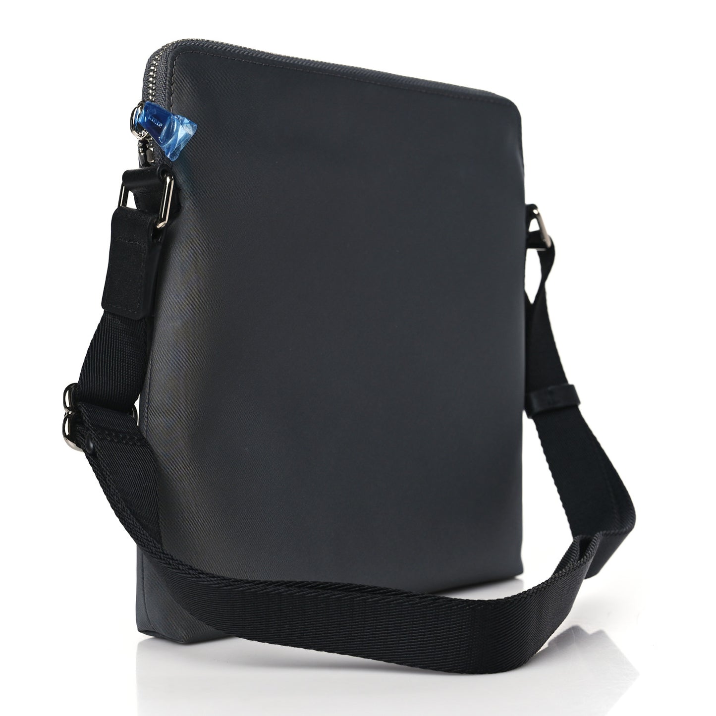 Nylon Neo Crossbody Bag Charcoal Grey