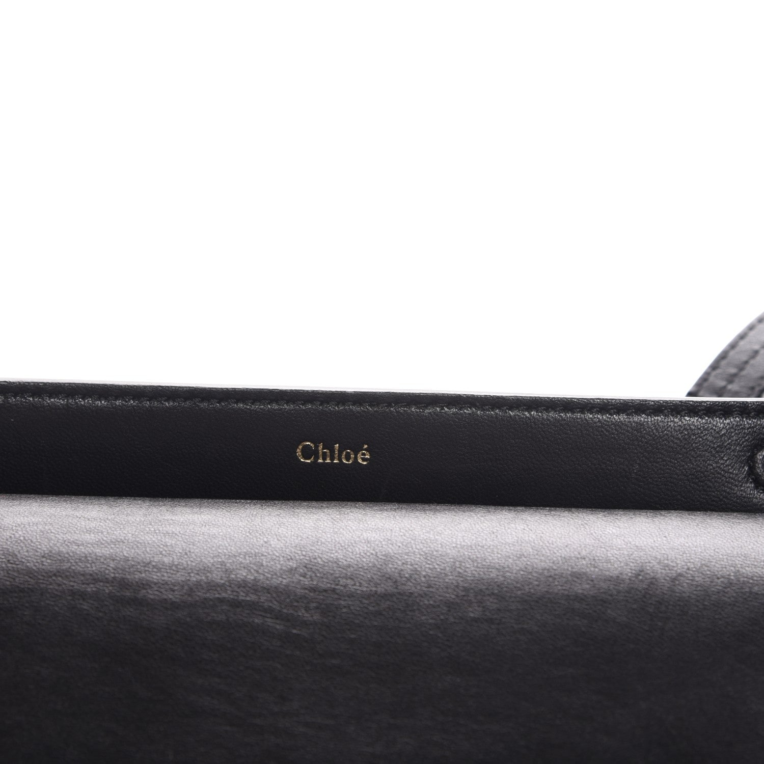 Chloe Calfskin Mini Georgia Crossbody Bag Black 6 of 7