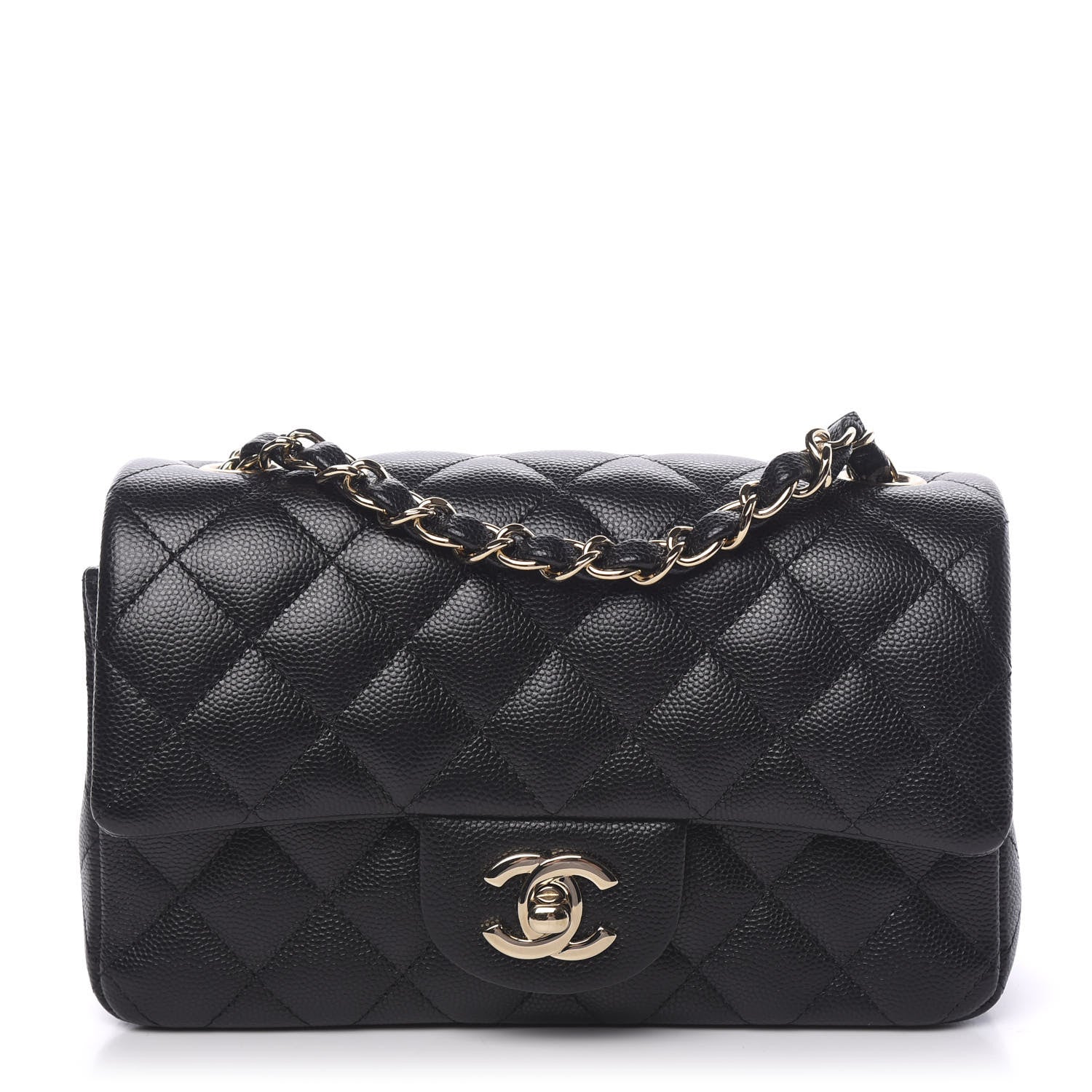 Chanel Caviar Quilted Mini Rectangular Flap Black 1 of 10
