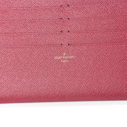 Louis Vuitton Calfskin Felicie Card Holder Insert Fuchsia 6 of 6