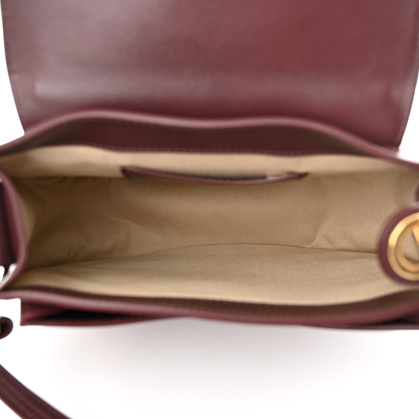 Calfskin Small Tess Bag Burnt Brown Burnt Brown