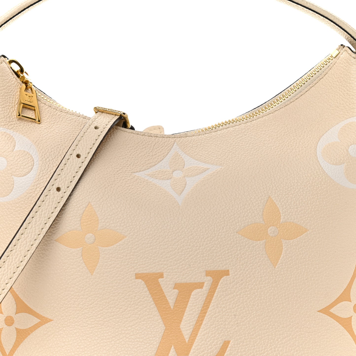 Empreinte Monogram Giant By The Pool Marshmallow Hobo Cream Saffron