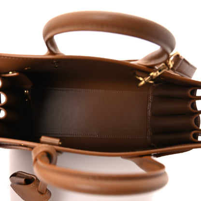 Saint Laurent Grained Calfskin Nano Supple Sac De Jour Cinnamon 5 of 10