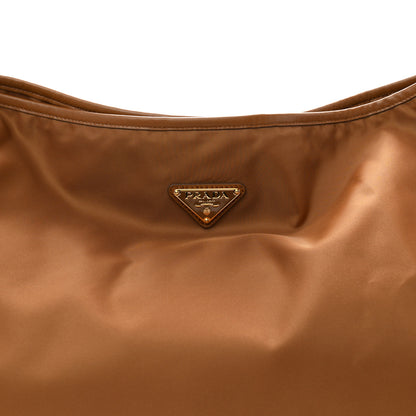 Prada Re-Nylon Triangle Large Mariner Shoulder Bag Brandy 8 of 10