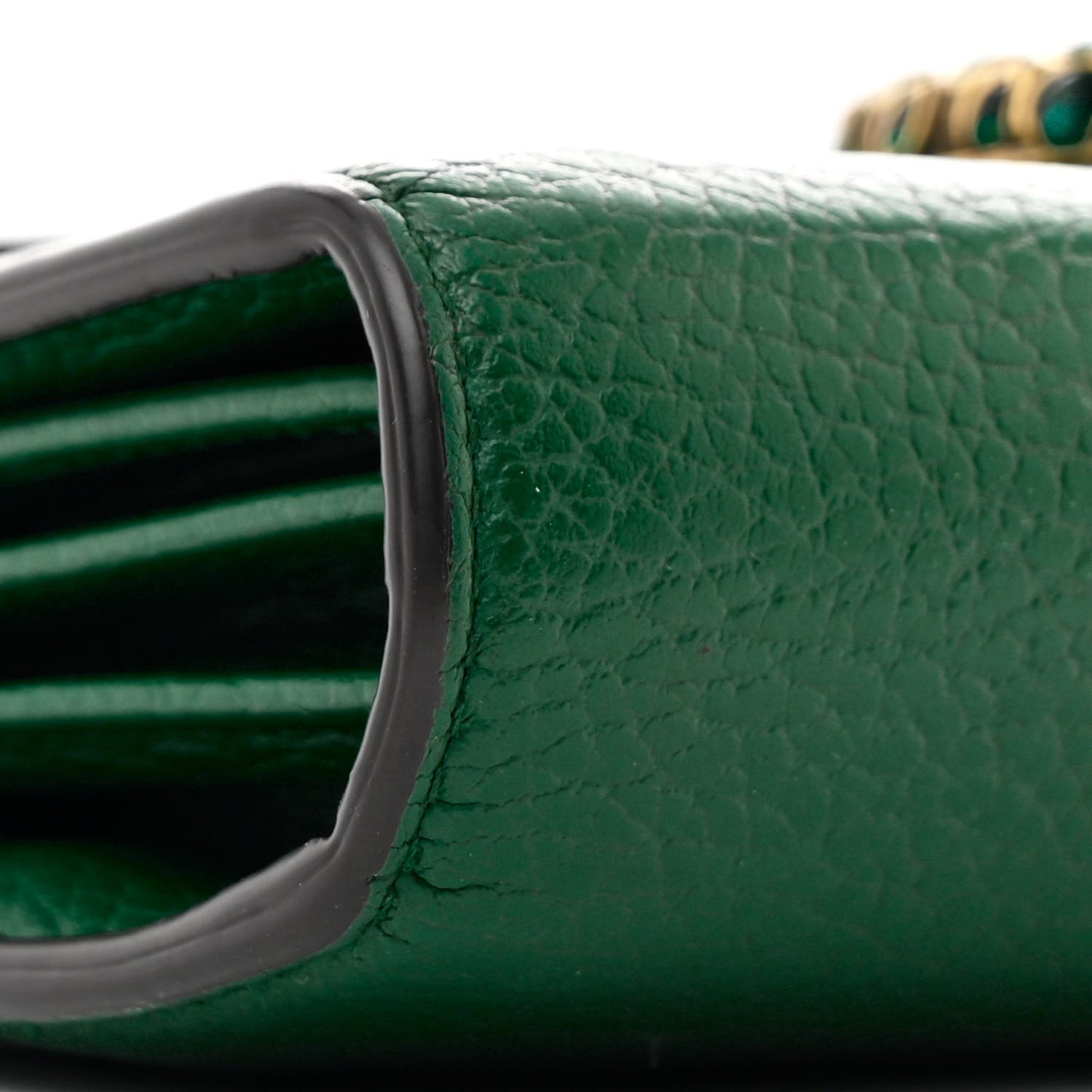 Calfskin Mini Dionysus Chain Wallet Emerald