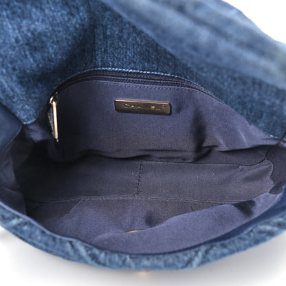 Chanel Denim Quilted Medium Chanel 19 Flap Blue 4 of 8