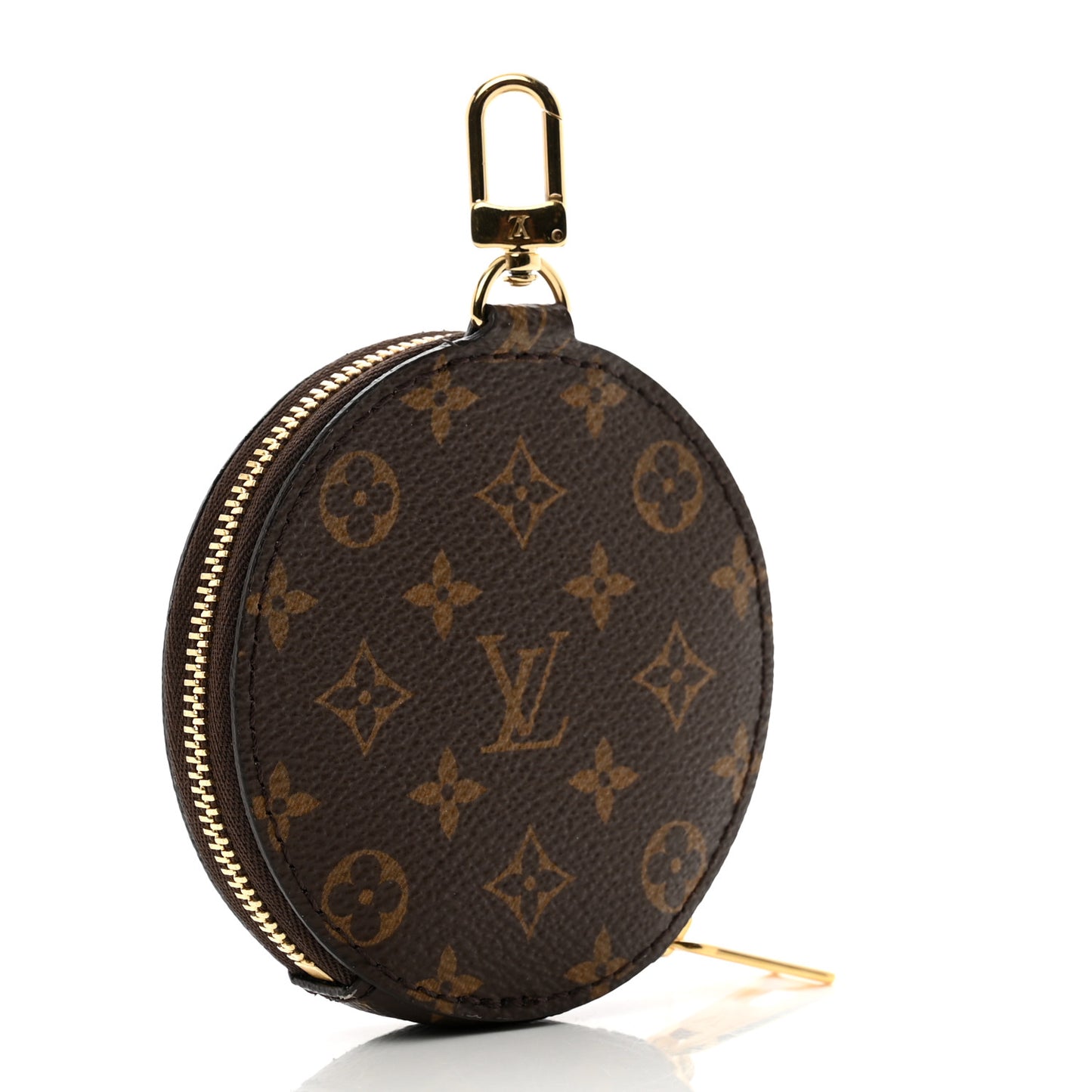 Monogram OnTheGo East West Round Coin Purse Red