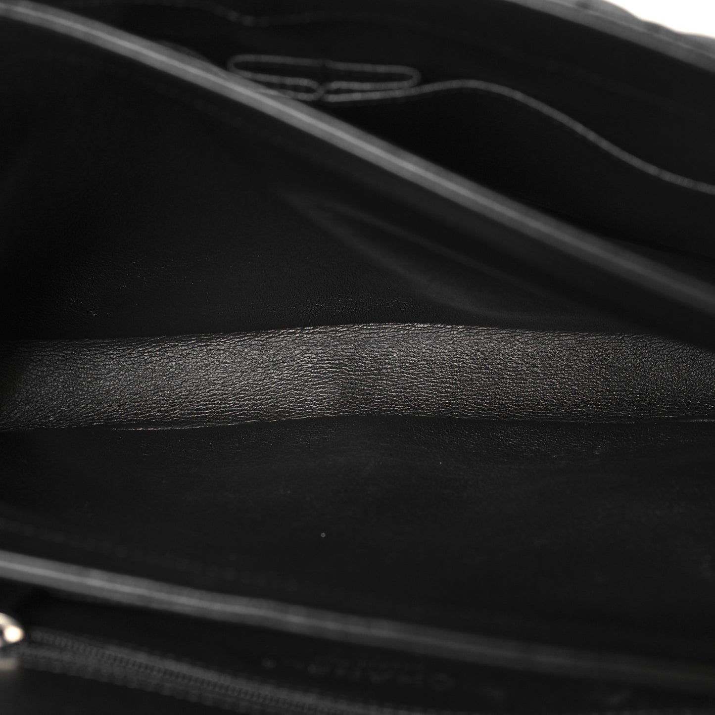 Lambskin Quilted Medium Trendy CC Flap Dual Handle Bag Black