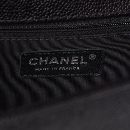 Chanel Caviar Quilted New Medium Boy Flap Black 6 of 10