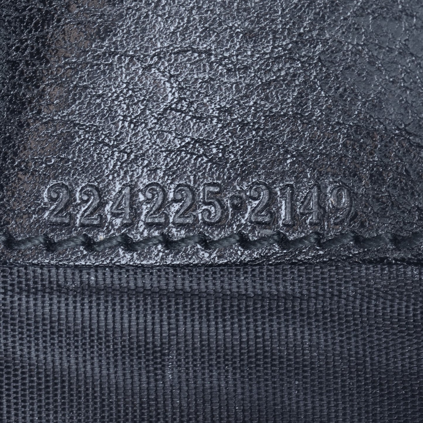 Monogram Interlocking GG Continental Wallet Black