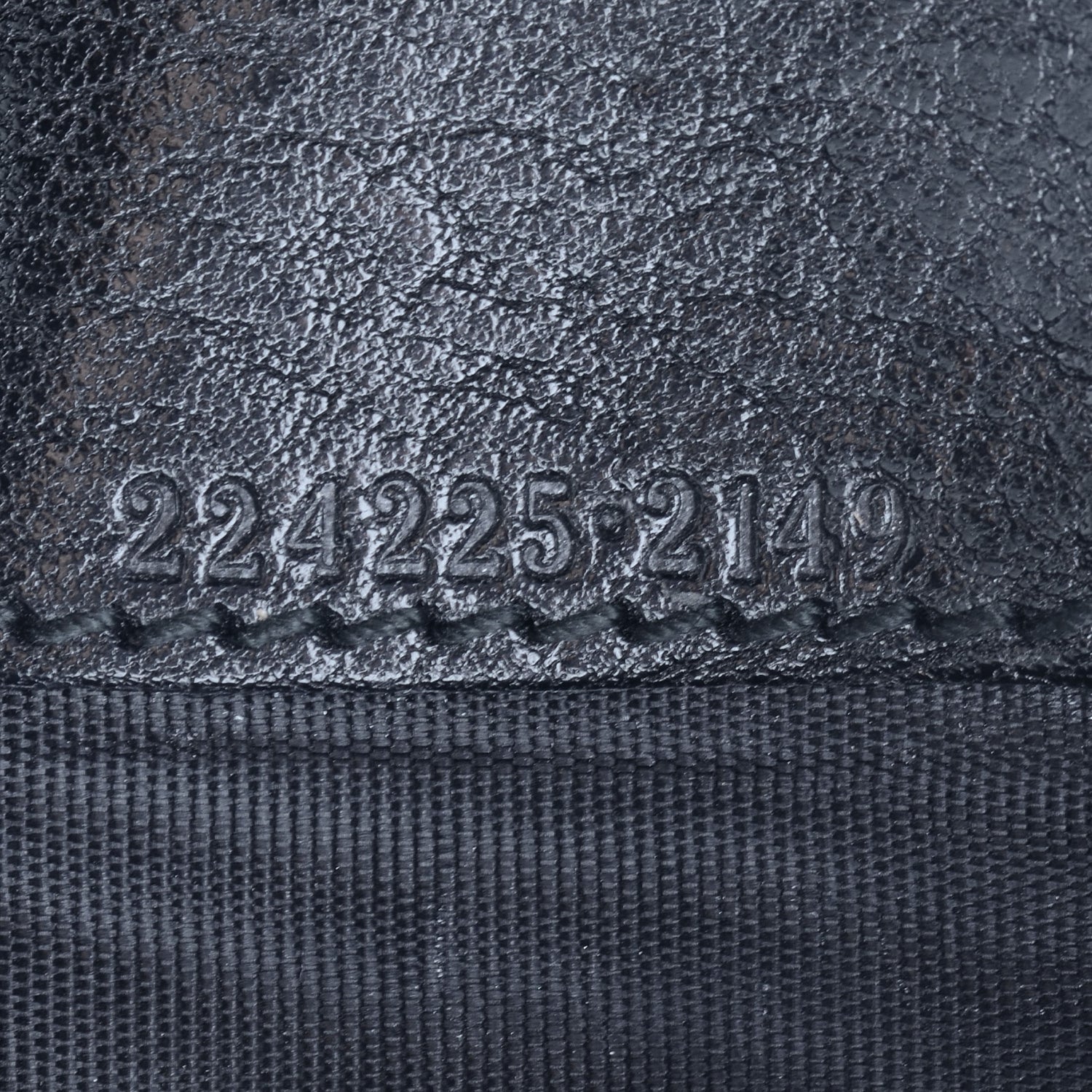 Gucci Monogram Interlocking GG Continental Wallet Black 9 of 9