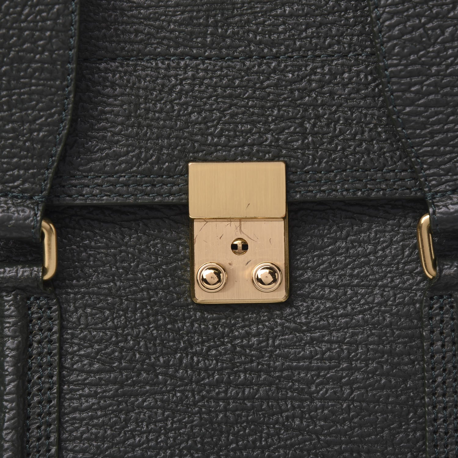3.1 Phillip Lim 3.1 Textured Calfskin Large Pashli Satchel Jade 11 of 11