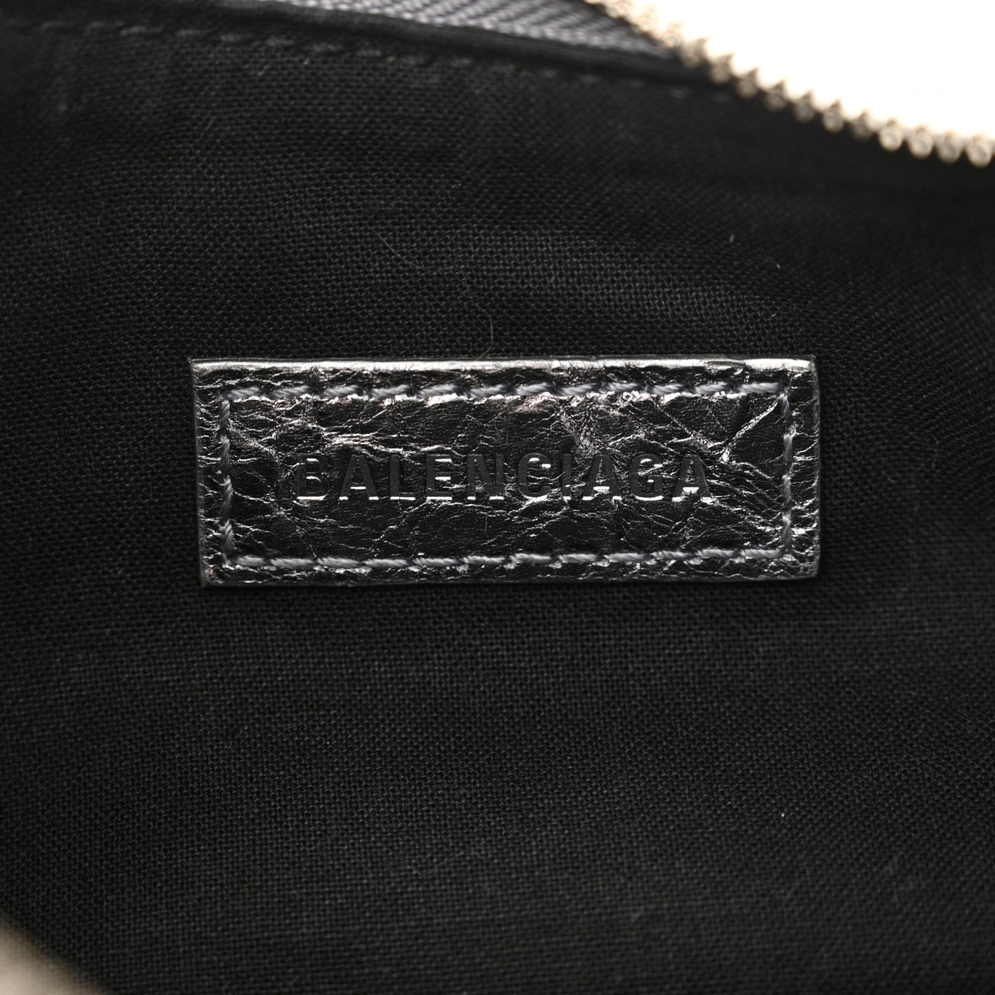 Metallic Agneau Arena Le Cagole Shoulder Bag XS Silver