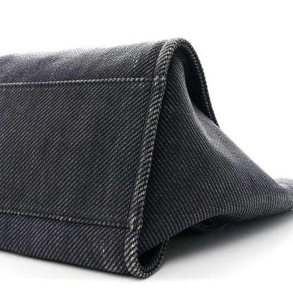 Chanel Woven Straw Raffia Medium Deauville Tote Black 10 of 10