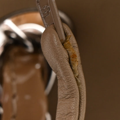 Chanel Patent Quilted Jumbo Double Flap Beige 12 of 13