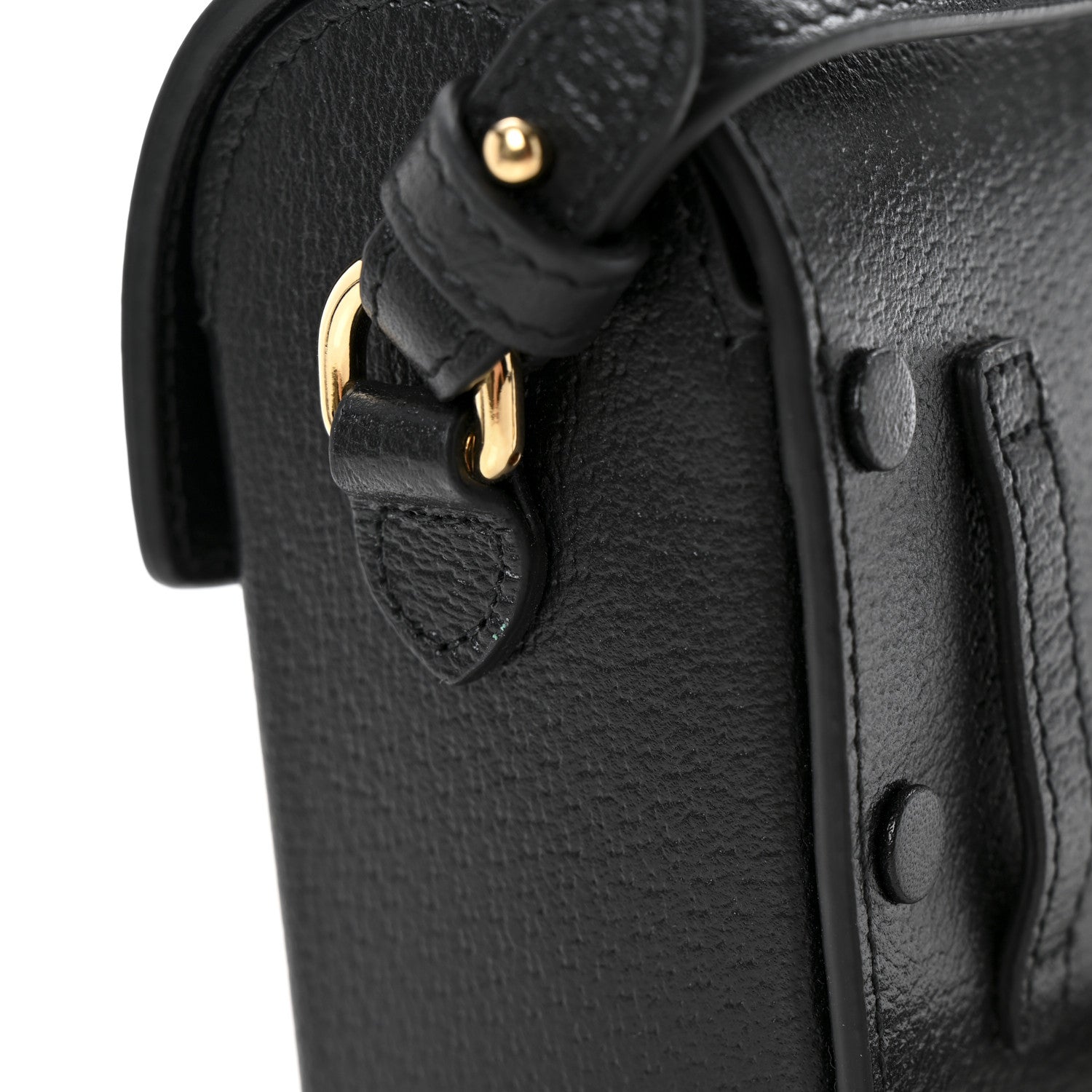 Gucci Calfskin Horsebit 1955 Shoulder Bag Black 11 of 11