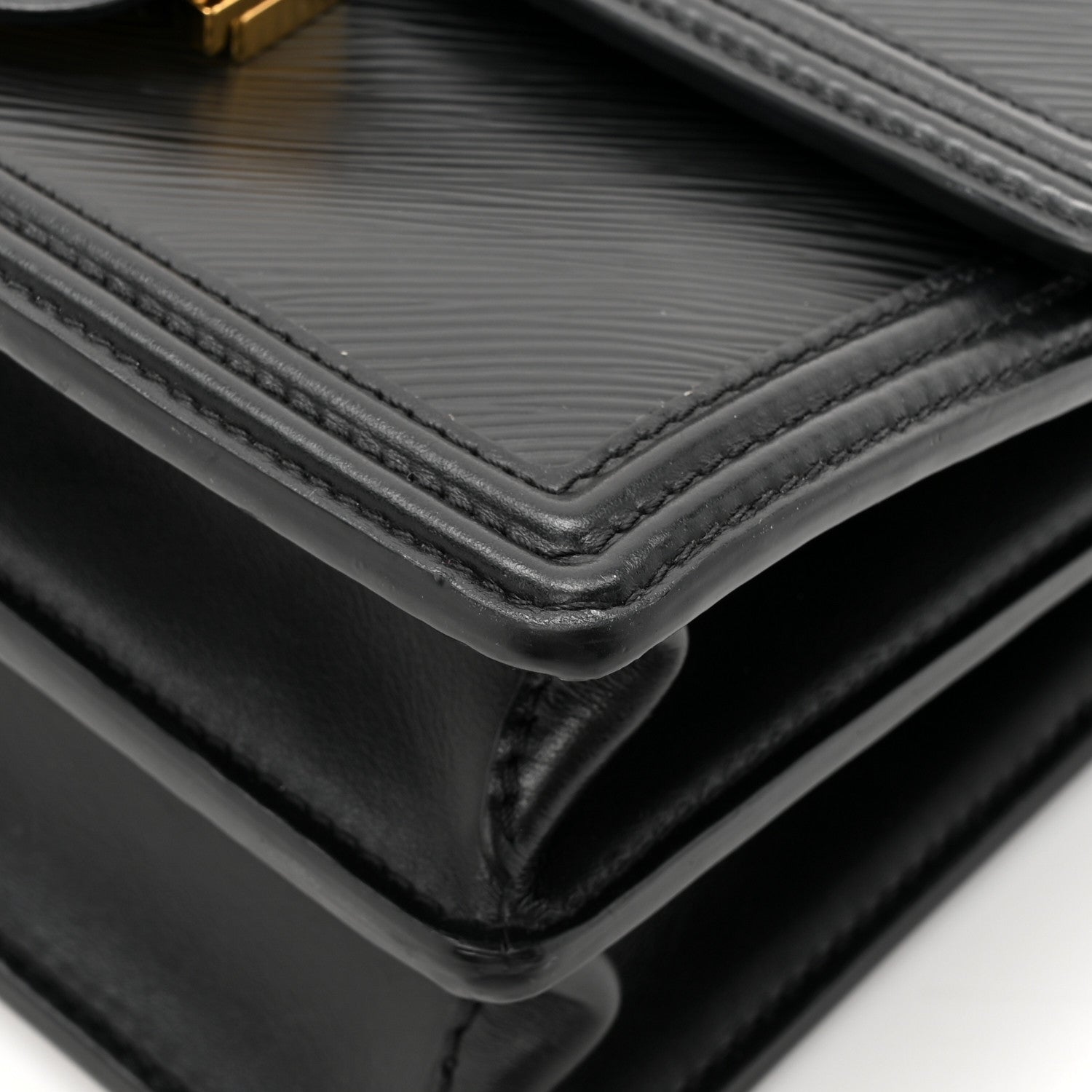 Louis Vuitton Epi Dauphine MM Black 12 of 14