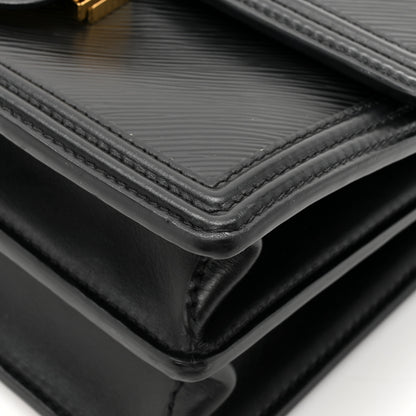 Louis Vuitton Epi Dauphine MM Black 12 of 14