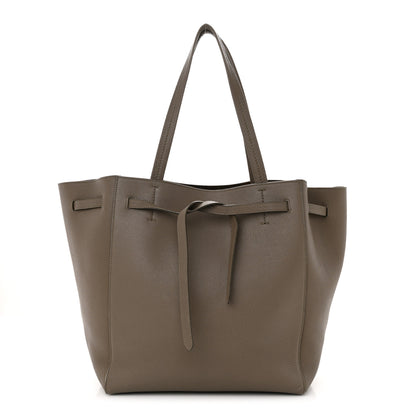 Celine Soft Grained Calfskin Small Belt Cabas Phantom Taupe 1 of 17