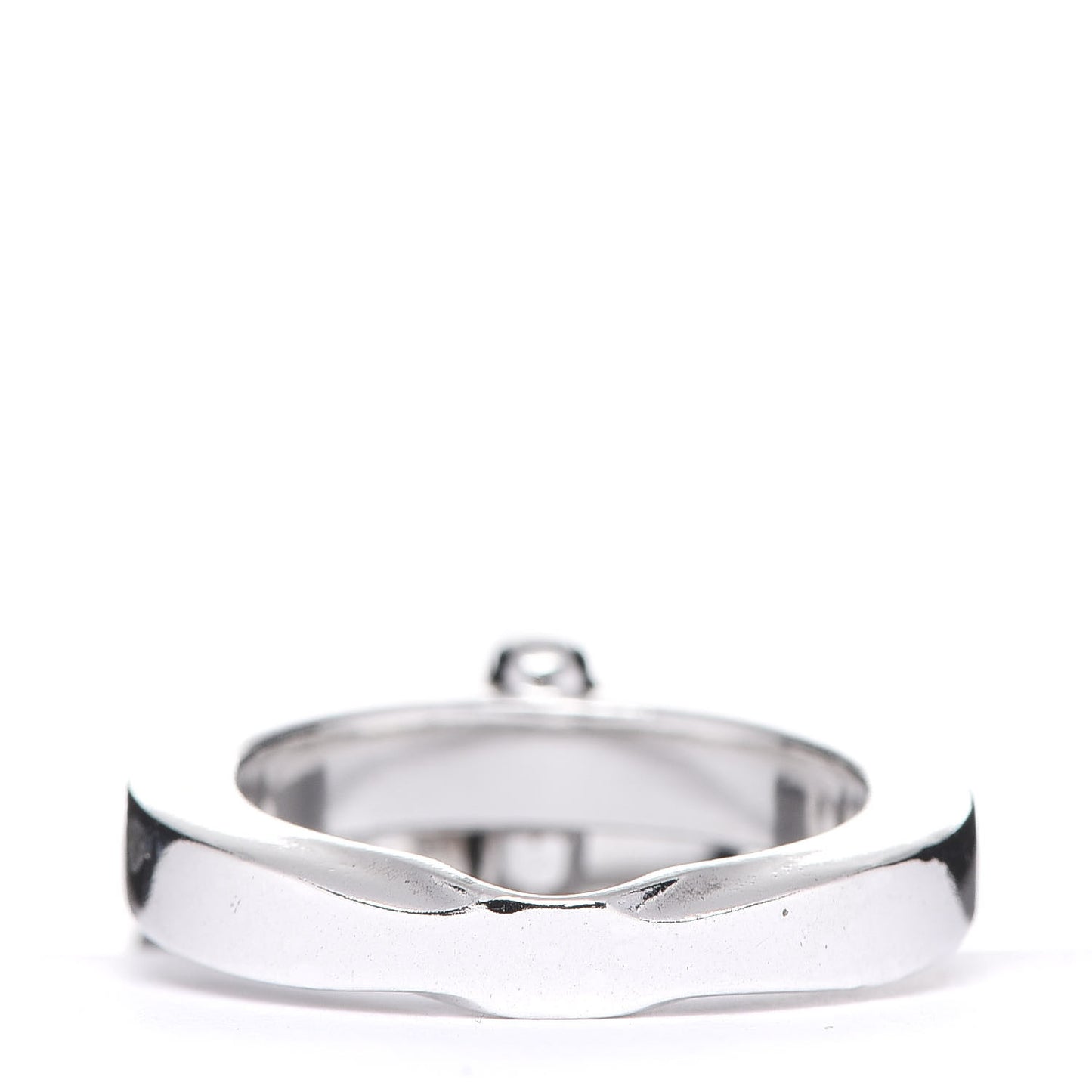 Sterling Silver Number 5 Charm Ring 52 6