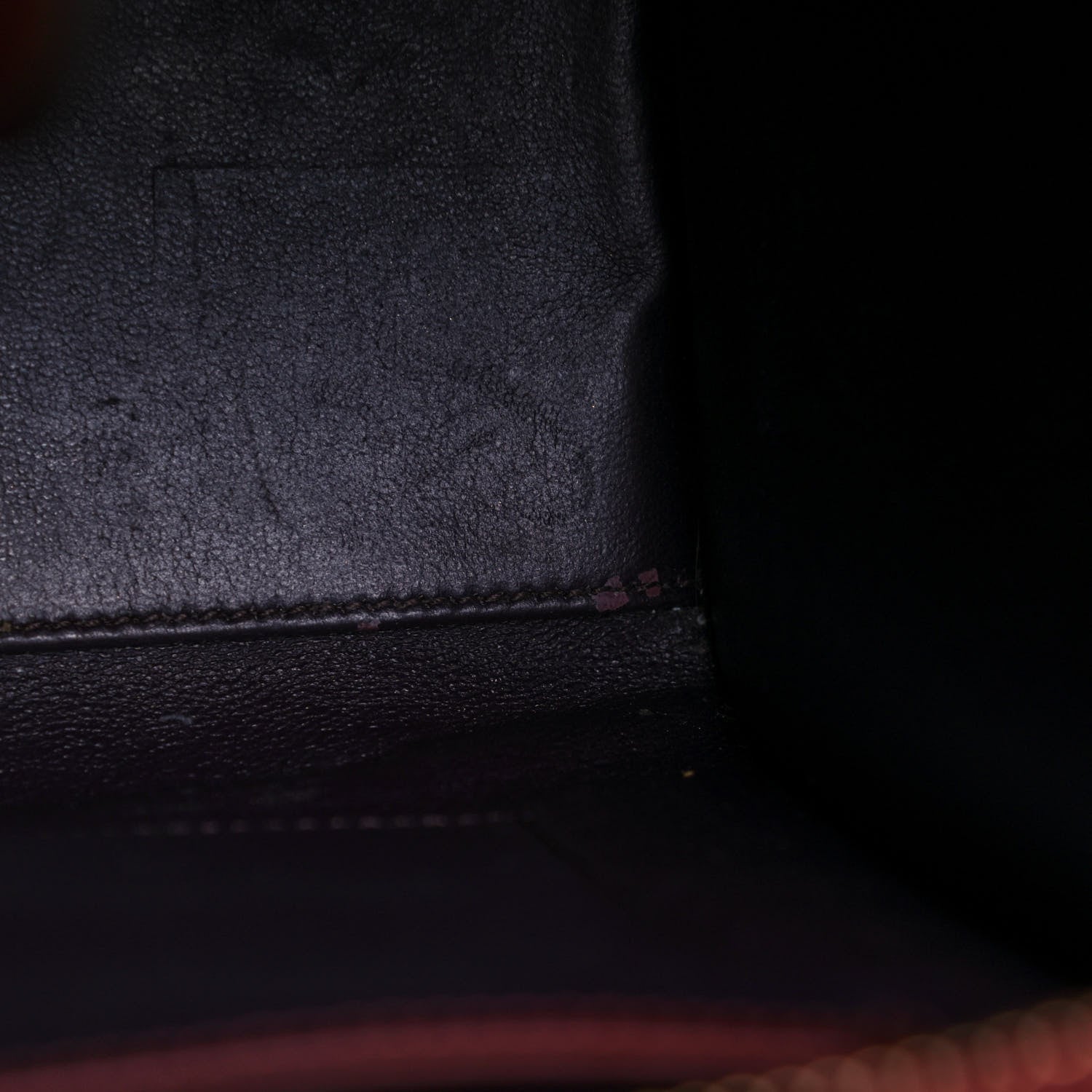 Celine Smooth Calfskin Micro Luggage Burgundy 13 of 14