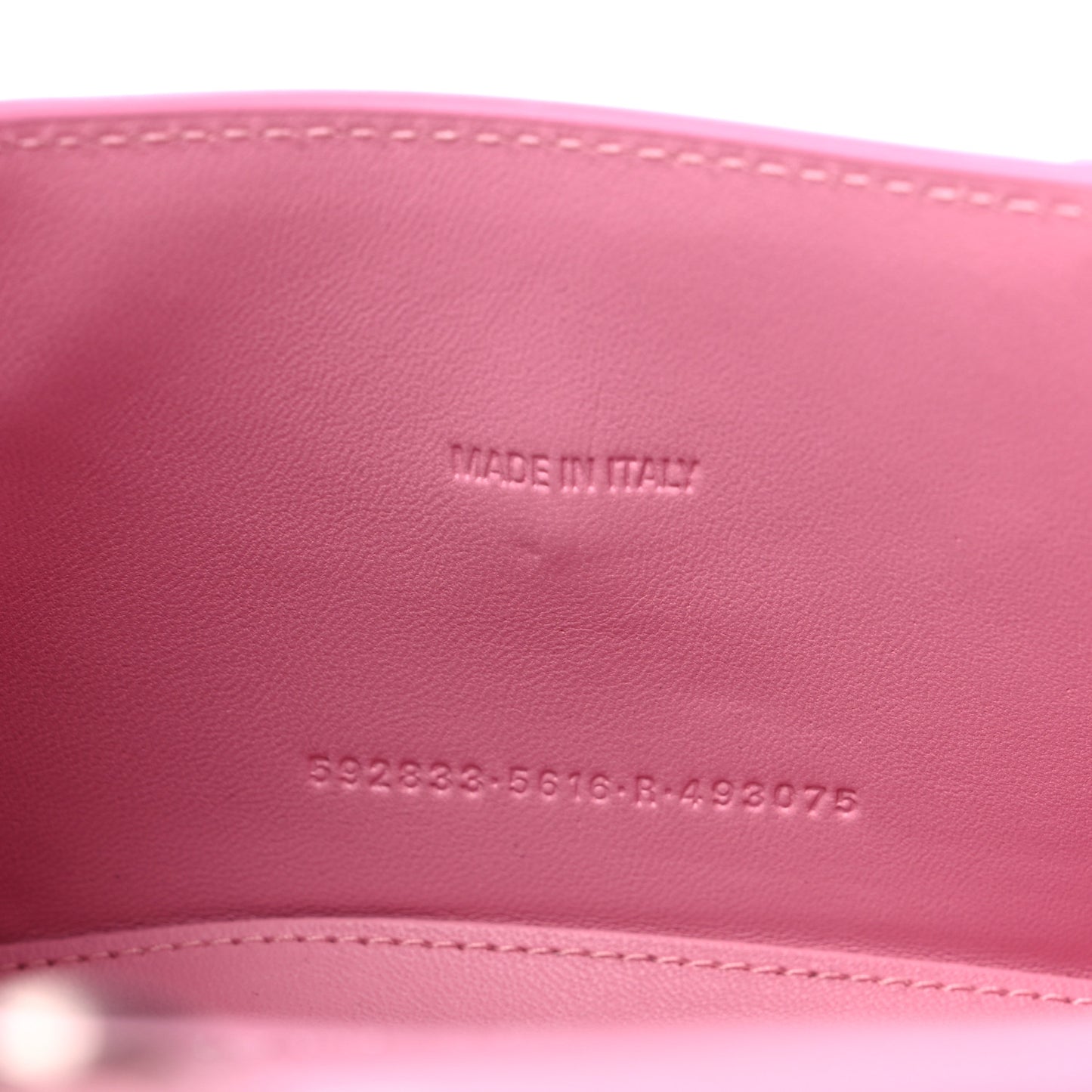 Shiny Calfskin Crocodile Embossed Hourglass Top Handle Bag XS Pink