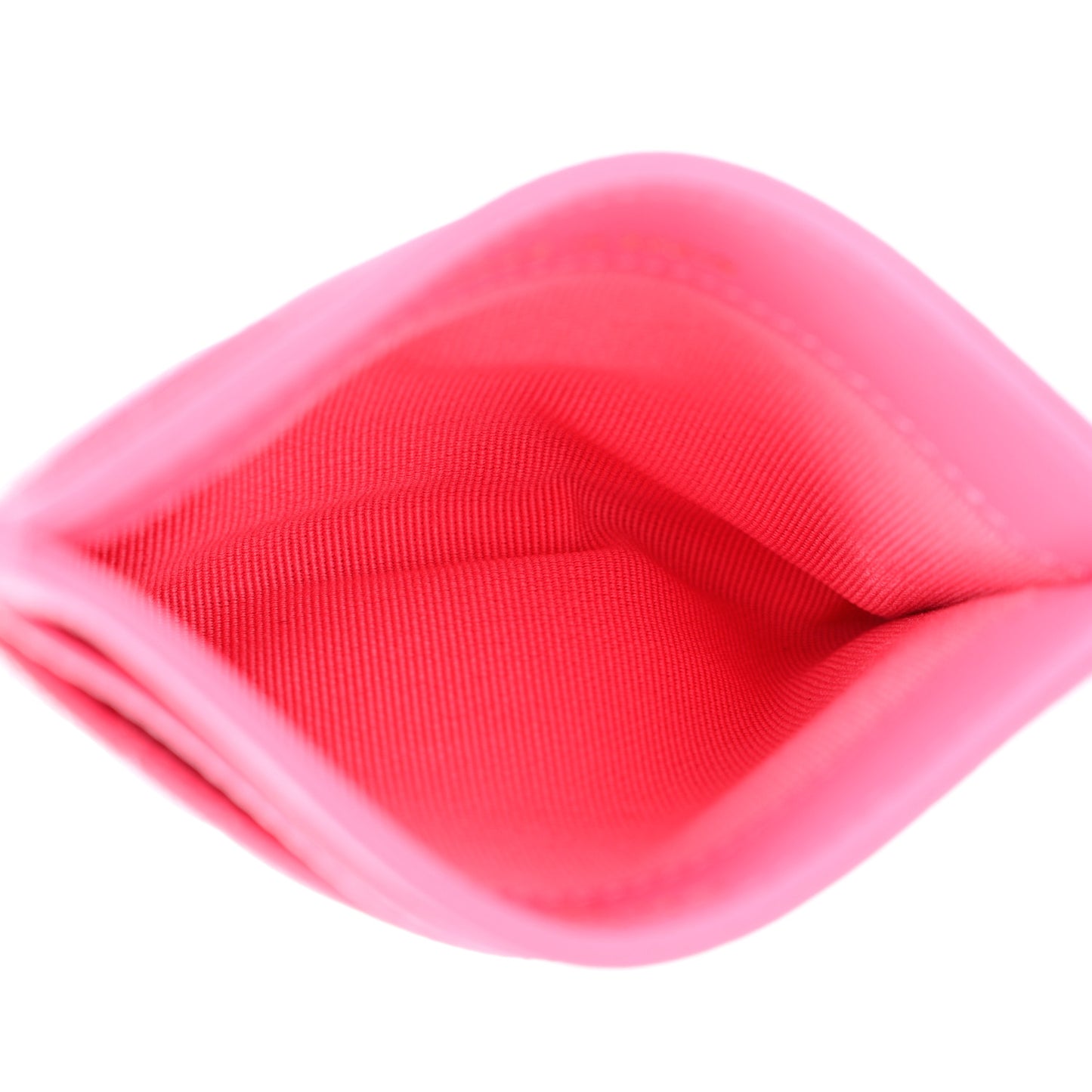 Caviar Quilted Card Holder Pink