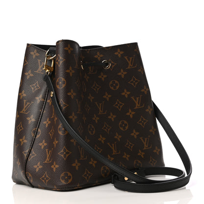 Louis Vuitton Monogram Neonoe MM Black 3 of 9